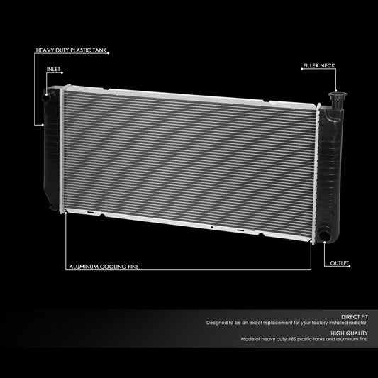 For 1995-2000 Chevy GMC C K 1500 2500 3500 Aluminum Core OE Style Radiator 2316